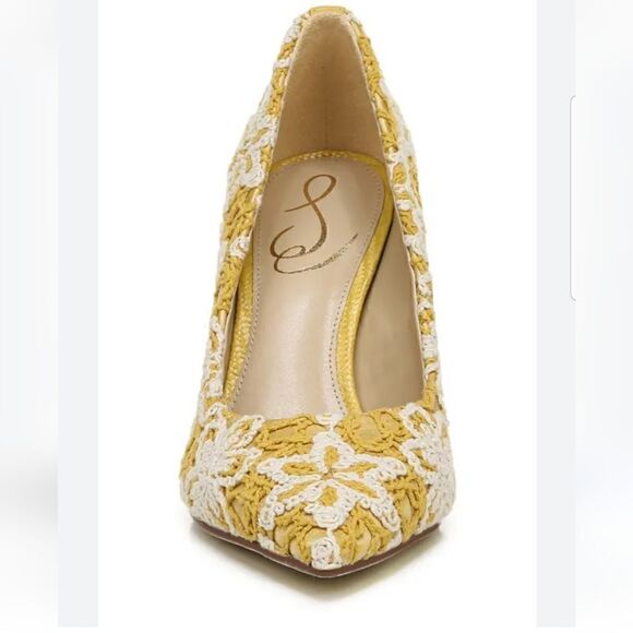 Sam Edelman Tristan Hazel Jacquard Bird Pumps new size 6 - Picture 5 of 15